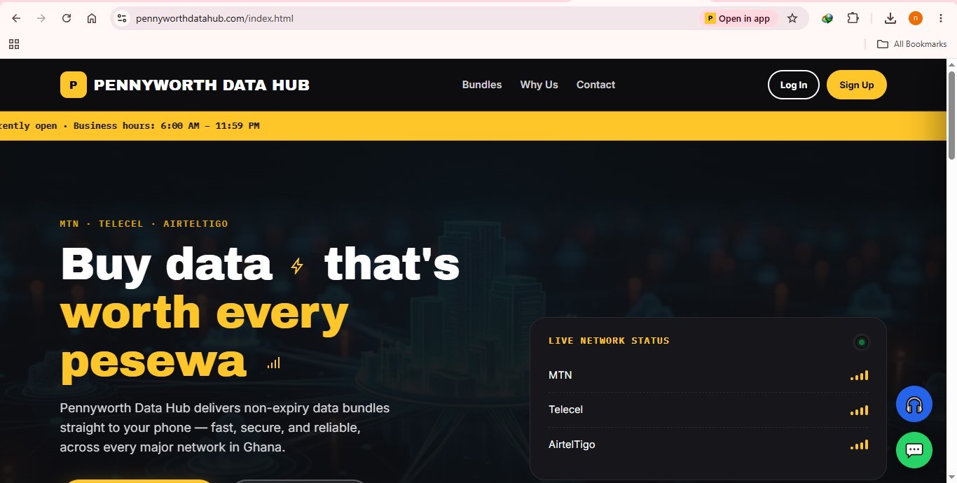 Pennyworth Data Hub